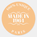 Recherche de 1964 autocollants Ville