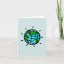 Recherche de conservation de la terre vœux cartes Planète