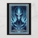 Recherche de extraterrestre vœux cartes Imaginaire