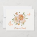Zoek naar vlinder bloemen briefkaarten Crème