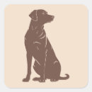 Recherche de silhouette labrador autocollants Animal