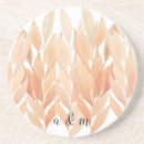 Recherche de feuillage dessous de verres Monogrammé