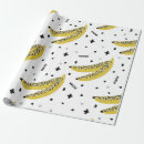 Recherche de banane papier cadeau Arrière plan