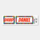 Recherche de david voiture autocollants Nom