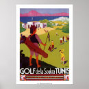 Recherche de golfer posters Vintage