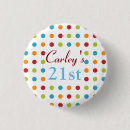 Recherche de pois badges Anniversaire