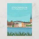 Zoek naar scandinavië briefkaarten Stockholm