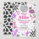 Recherche de disco rose invitations Soirée cowgirl spatiale