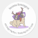 Recherche de carlin autocollants Floral