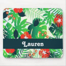 Recherche de motif tropical tapis souris Fleurs