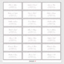 Zoek naar huwelijk papierwaren Gast adresetiketten