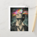Recherche de scifi vintage cartes postales Ai généré