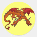 Recherche de tête de dragon autocollants Imaginaire