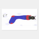 Recherche de flocon neige noir autocollants Rouge