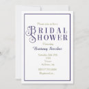 Recherche de bleu marine foncé invitations Classique