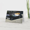 Recherche de voiture convertible vœux cartes Vieux