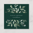 Recherche de feuillage cartes visite Professionnel