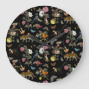 Zoek naar wilde dieren klokken Bos