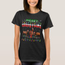 Recherche de cheval à noël tshirts Vente