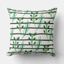 Recherche de blanc vert coussins Noir et blanc