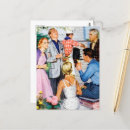 Zoek naar bbq party briefkaarten Retro