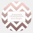 Recherche de chevron rose autocollants Girly