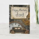 Recherche de automobile vintage vœux cartes Dad