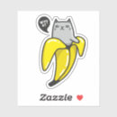 Recherche de banane kawaii autocollants Animal