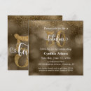 Recherche de sépia invitations Fête d'anniversaire
