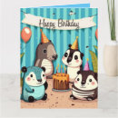 Recherche de pandas vœux cartes Pour enfants