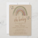 Recherche de kraft baby shower invitations Boho