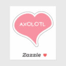 Recherche de axolotl autocollants Amour