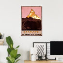 Zoek naar vintage matterhorn posters Bergen