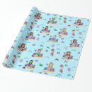 Zoek naar mermaid cadeaupapier Groenblauw