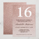 Recherche de ombre 16ans anniversaire invitations Étinceler