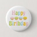 Recherche de petit gâteau badges Heureux
