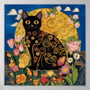 Zoek naar zwarte katten posters Katje
