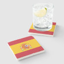 Recherche de drapeau espagnol en dessous de verres Patriote