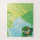 Recherche de grenouille puzzles Crapaud