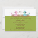 Recherche de oiseau de bébé invitations Garçon