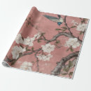 Recherche de chinoiserie papier cadeau Fleurs