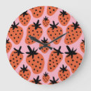 Recherche de fraise horloges Arrière plan