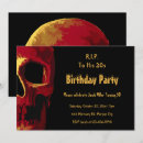 Recherche de rouge jaune invitations Vintage