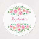 Recherche de bureau étiquettes Girly