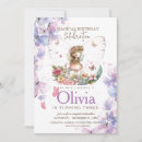 Recherche de de ressort anniversaire invitations Eucalyptus rose fleuri coloré
