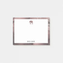 Recherche de marbre post its Monogramme