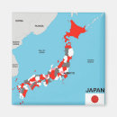 Recherche de carte du japon magnets Pays