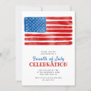 Recherche de drapeau américain invitations Barbecue