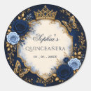 Recherche de et floral bleu autocollants Marine