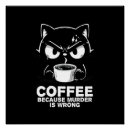 Zoek naar moord posters Moord is fout